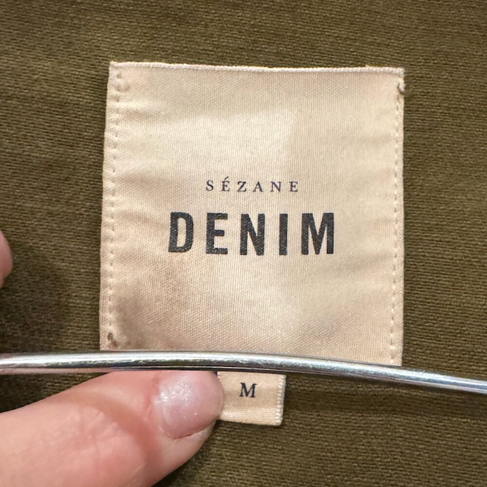 Sezane Will Jacket Khaki M - Picture 4 of 5